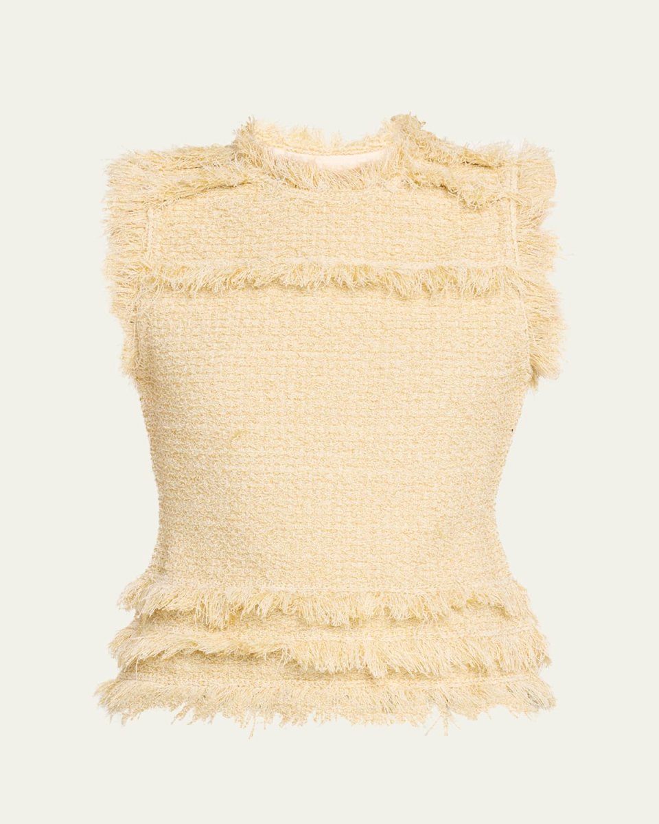 Kassi Knit Tweed Top